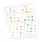 6 Vocabulary Sheets | Moughamarat Zeina w Rami